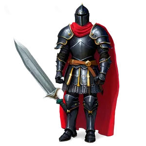 Black Knight In Moonlight PNG Lue5 PNG