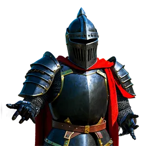 Black Knight Standing PNG Pwj90