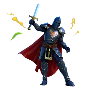 Black Knight Victory Pose PNG 43 PNG