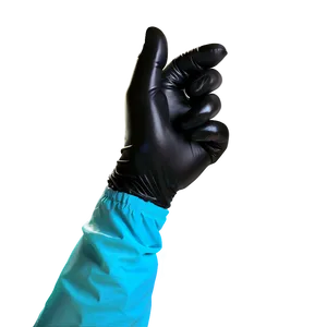 Black Latex Gloves Png 06292024 PNG image