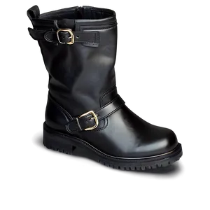 Black Leather Boot Png Bie56 PNG image