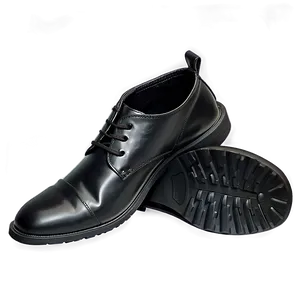 Black Leather Boots PNG Ptl