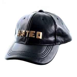 Black Leather Cap PNG Evx68 PNG