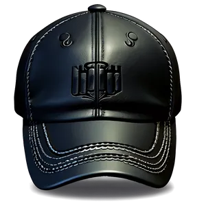 Black Leather Cap Png Guw PNG image