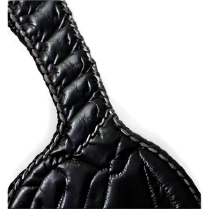 Black Leather Jacket PNG 06252024