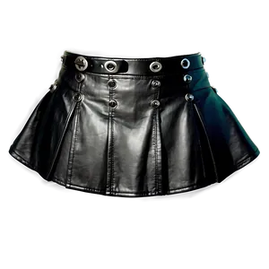 Black Leather Skirt PNG Dxw PNG
