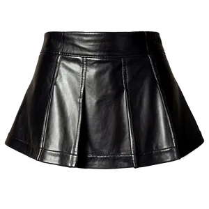 Black Leather Skirt PNG Iga76 PNG