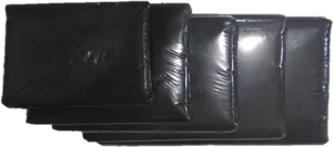Black Leather Wallets