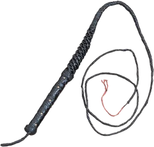 Black Leather Whip PNG image
