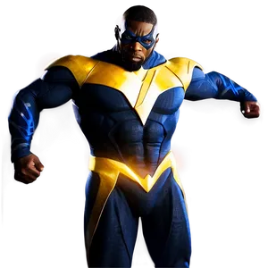 Black Lightning C PNG image