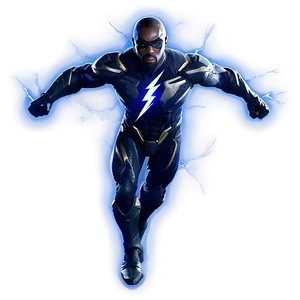 Black Lightning Strike Png 06242024 PNG image