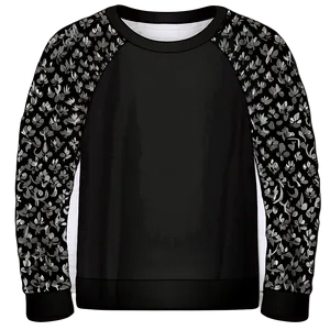 Black Lightweight Sweater PNG 06132024