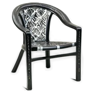 Black Lounge Chair Png Xgy68 PNG image