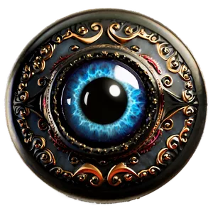 Black Magic Evil Eye PNG Lgw62