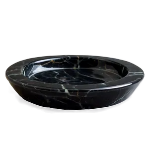 Black Marble Ashtray PNG 94