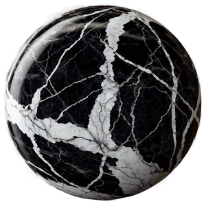 Black Marble With White Veins Png Smm61 PNG image