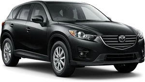Black Mazda Crossover S U V PNG