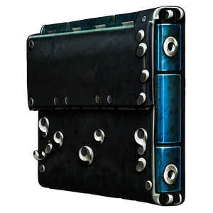 Black Metal Folder PNG 06212024 PNG