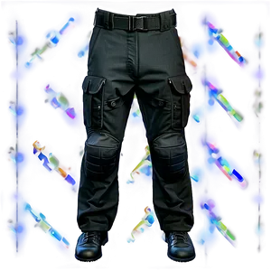 Black Military Pants PNG Wbd PNG