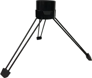 Black Modern Tripod Stand PNG image