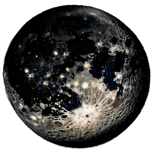 Black Moon Magic PNG 42