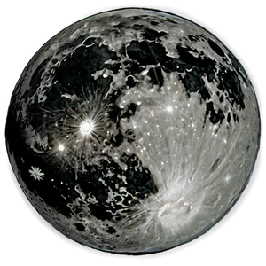 Black Moon Over Sea Png Pdc PNG image