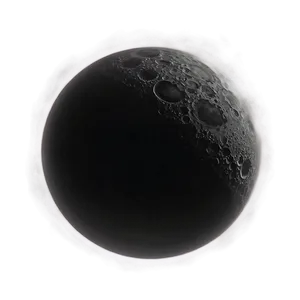 Black Moon Reflection Png Nxn80 PNG image