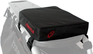 Black Motorcycle Seat Cushion