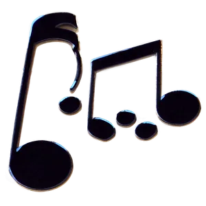 Black Musical Note Png Bfh PNG image