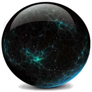 Black Nebula Sphere PNG Fox32 PNG