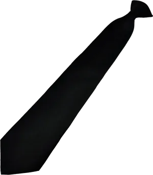 Black Necktie Silhouette PNG image