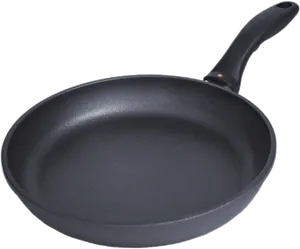 Black Nonstick Frying Pan PNG image