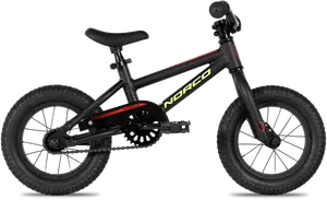 Black Norco B M X Bike PNG image