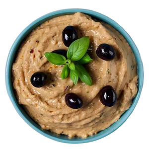 Black Olive Hummus PNG 32