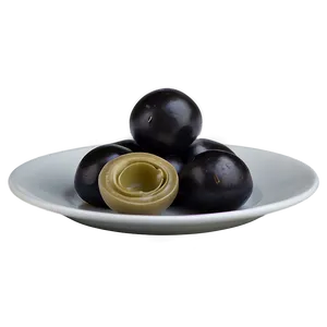 Black Olive Slice Png 3 PNG image