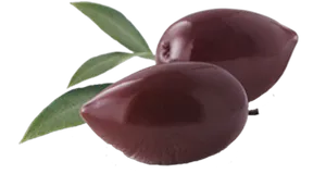 Black Oliveswith Leaves PNG