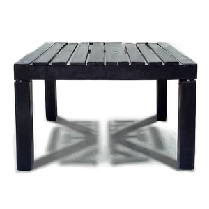Black Outdoor Table PNG Cve99 PNG