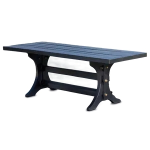 Black Outdoor Table PNG Wkq