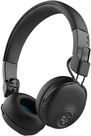 Black Over Ear Headphones PNG image