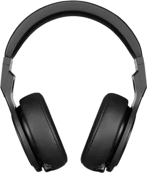 Black Over Ear Headphones Product Photo PNG image