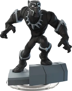 Black Panther Action Figure PNG image