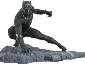 Black Panther Action Pose PNG image