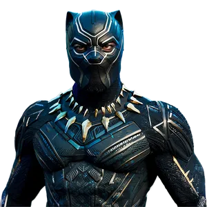 Black Panther Action Pose Png Bxg PNG image