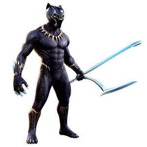 Black Panther Character Png Iqh57 PNG image