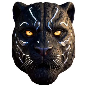 Black Panther Glowing Eyes PNG 05212024 PNG
