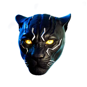 Black Panther Glowing Eyes Png Isj92 PNG image
