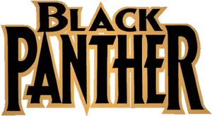 Black Panther Logo Graphic PNG image