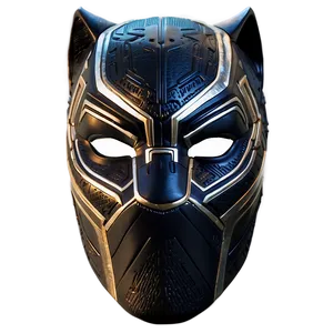 Black Panther Mask PNG 5