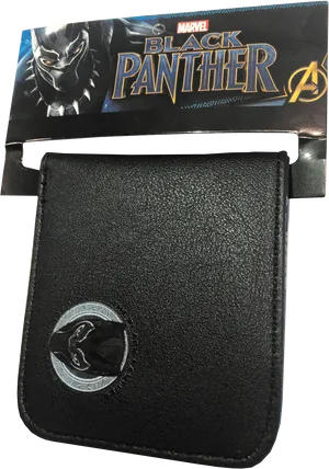 Black Panther Themed Wallet PNG