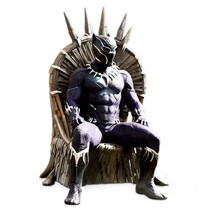 Black Panther Throne Png 05212024 PNG image